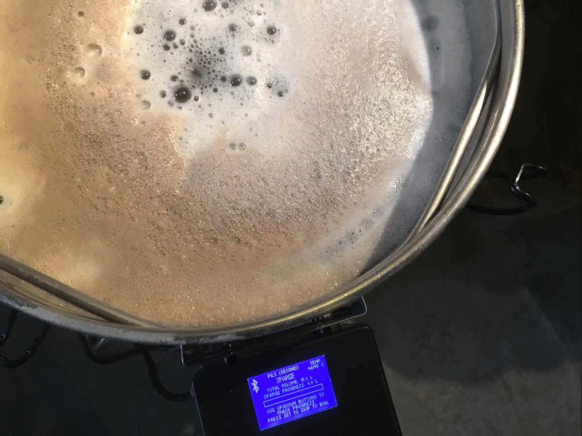 mashing with the grainfather
