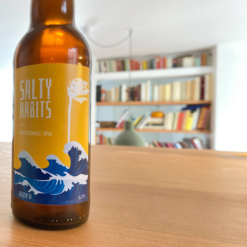 Limited production American IPA for Salty Habits IKO Certified Kite Instructor
