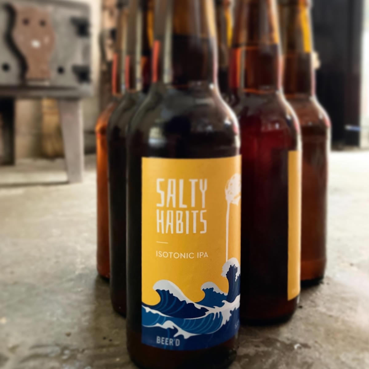 Limited production American IPA for Salty Habits – IKO Certified Kite Instructor